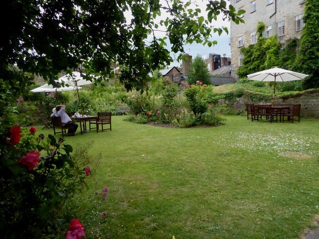 Norman Garden Taunton looking East to St Mary Magdelane